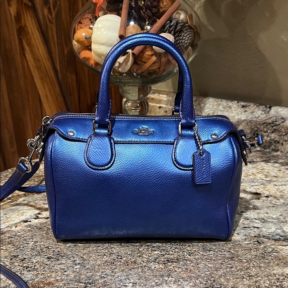 Coach EUC Leather Top Handle Bag